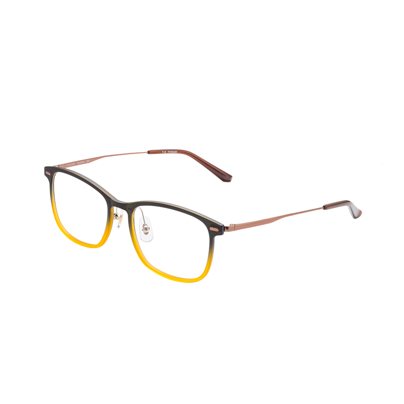 

SEIKO Ацетатная титановая квадратная оправа для очков унисекс в нескольких цветах, TS6102-303 Tea gray frame