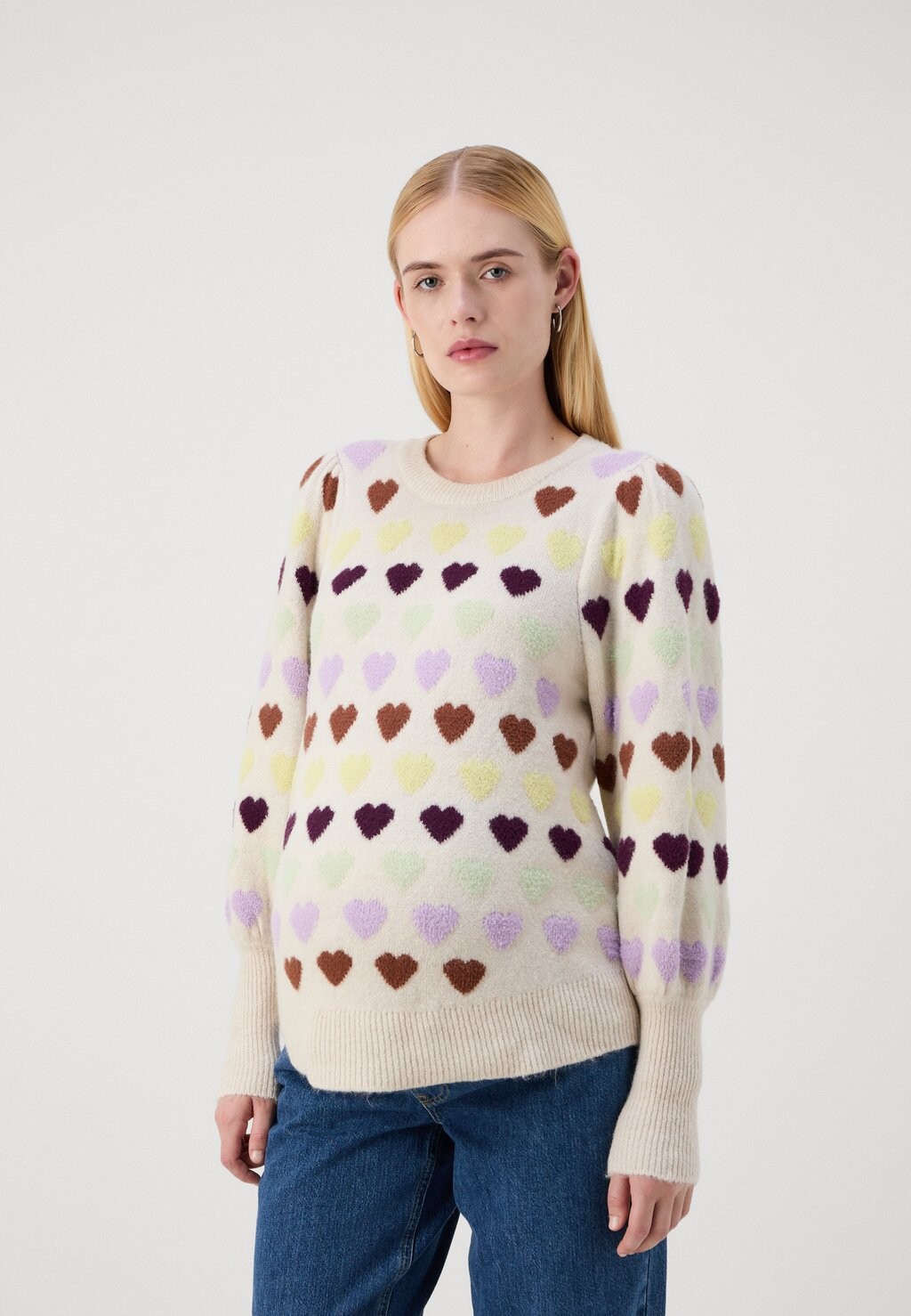 

Джемпер OLMHEARTBEAT O NECK ONLY MATERNITY, серый