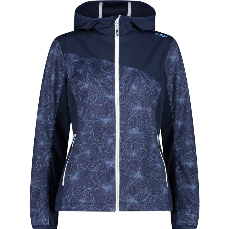 

Функциональная куртка женская куртка с фиксированным капюшоном Cmp, синий