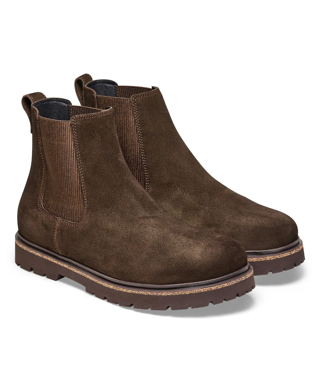 Полуботинки Highwood Slip On Suede из замши, Birkenstock, бежевый — фото 4