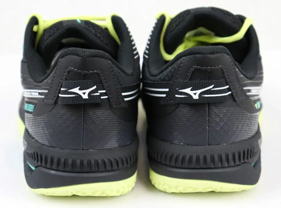 Теннисные кроссовки «Wave Exceed 5 SW OC» от Mizuno, 46 Black X White X Yellow — фото 4