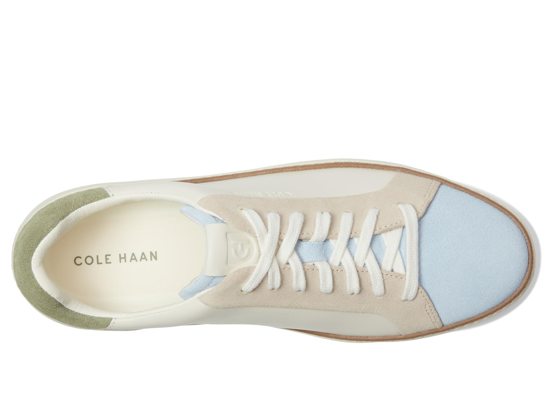 Кроссовки Cole Haan Grandpro Topspin Sneaker, Ivory/SkywaySee Less — фото 2