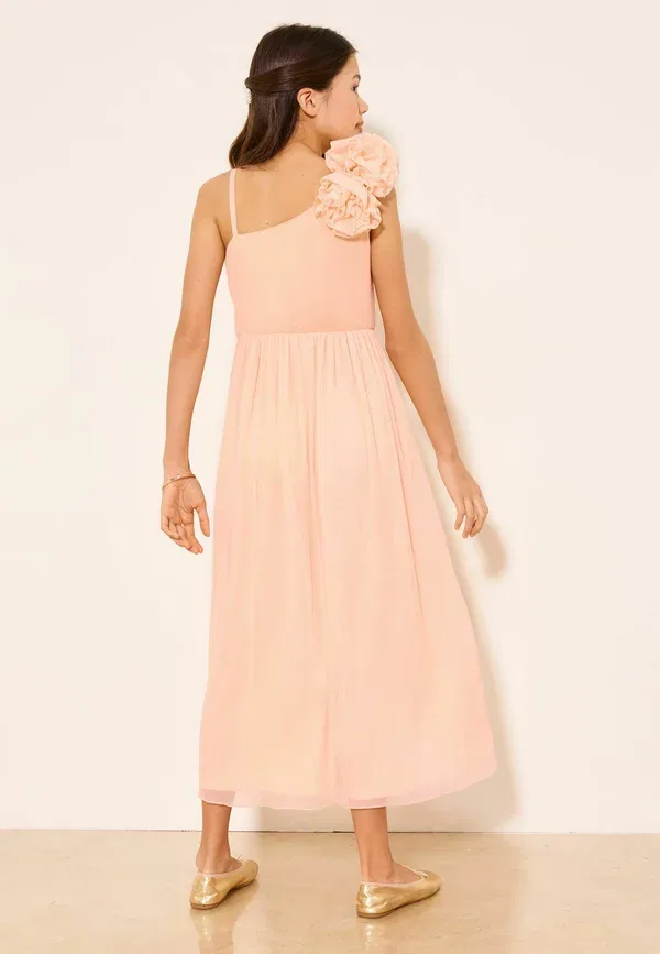 Платье-корсаж Regular fit с одним плечом Lipsy, персиково-розовый — фото 3