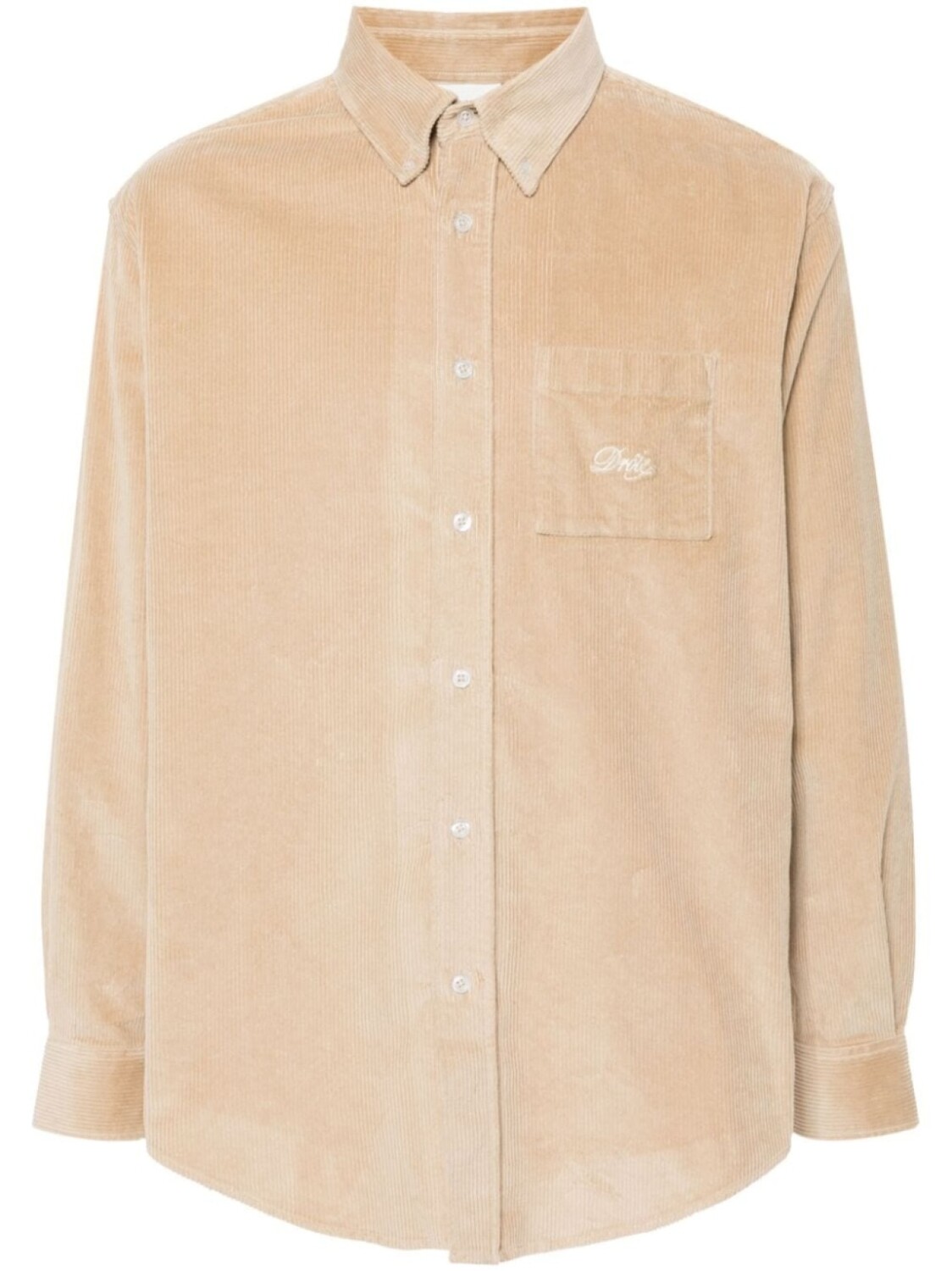 

Drôle De Monsieur рубашка из вельвета La Chemise, нейтральный цвет