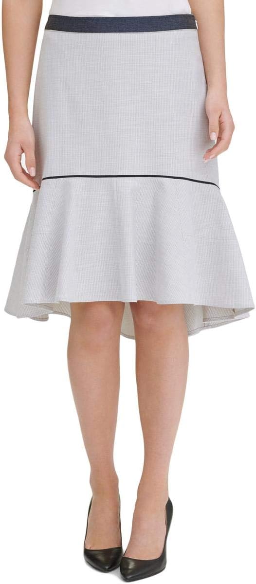 

Юбка с контрастной отделкой и оборками от Tommy Hilfiger, Natural