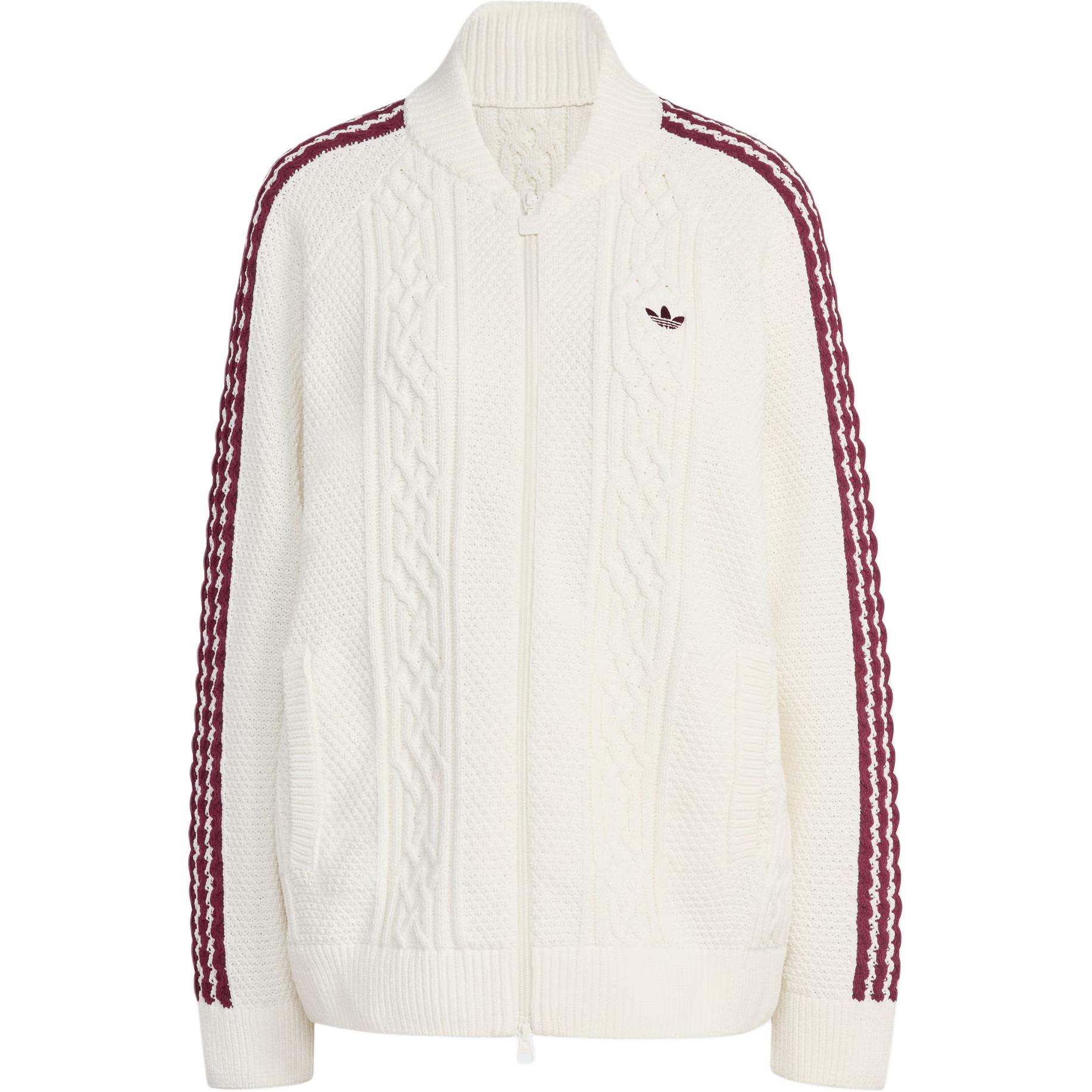 CUTLINE FW25 ARCHIVE вязаный свитер женский Adidas Originals, белый