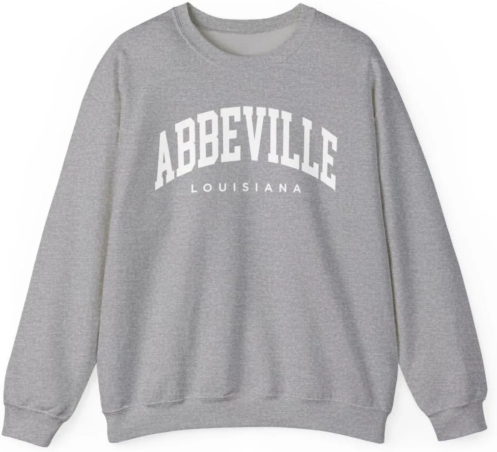 

Свитшот Abbeville Louisiana Adult Unisex CUSTOMI
