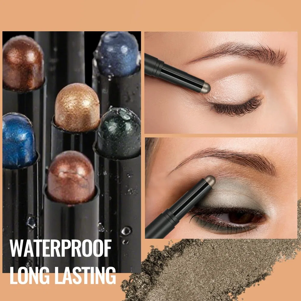 Кремовые тени-карандаш с шиммером ‎Aliip, Eyeshadow Stick #22 — фото 4