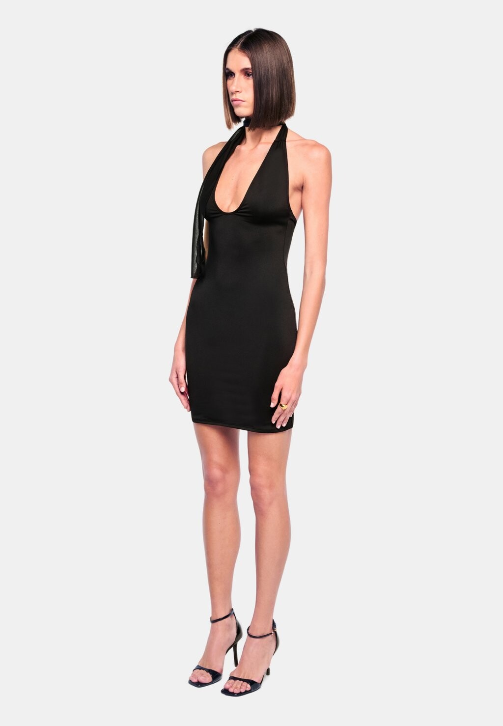 

Платье-футляр BROOKE MINI OW Collection, черный