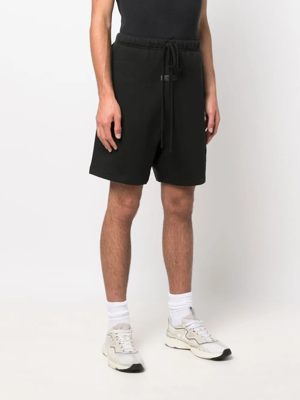 Спортивные шорты из джерси Fear Of God Essentials, черный — фото 3