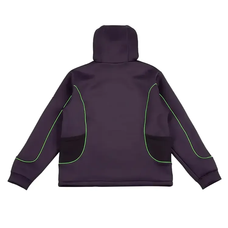 Худи Nike Project FROG Bubble Mesh Pullover Hoodie 'Dark Raisin/Brilliant Blue/Vivid Purple' — фото 2