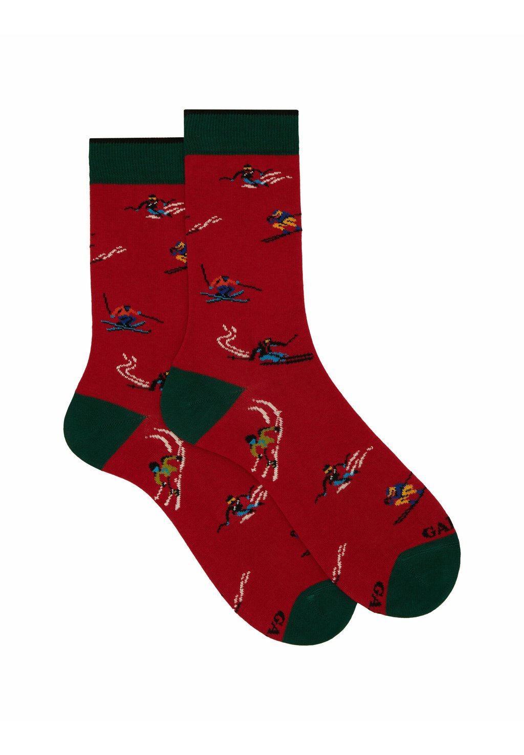 

Носки SHORT WITH SKIER MOTIF Gallo, красный