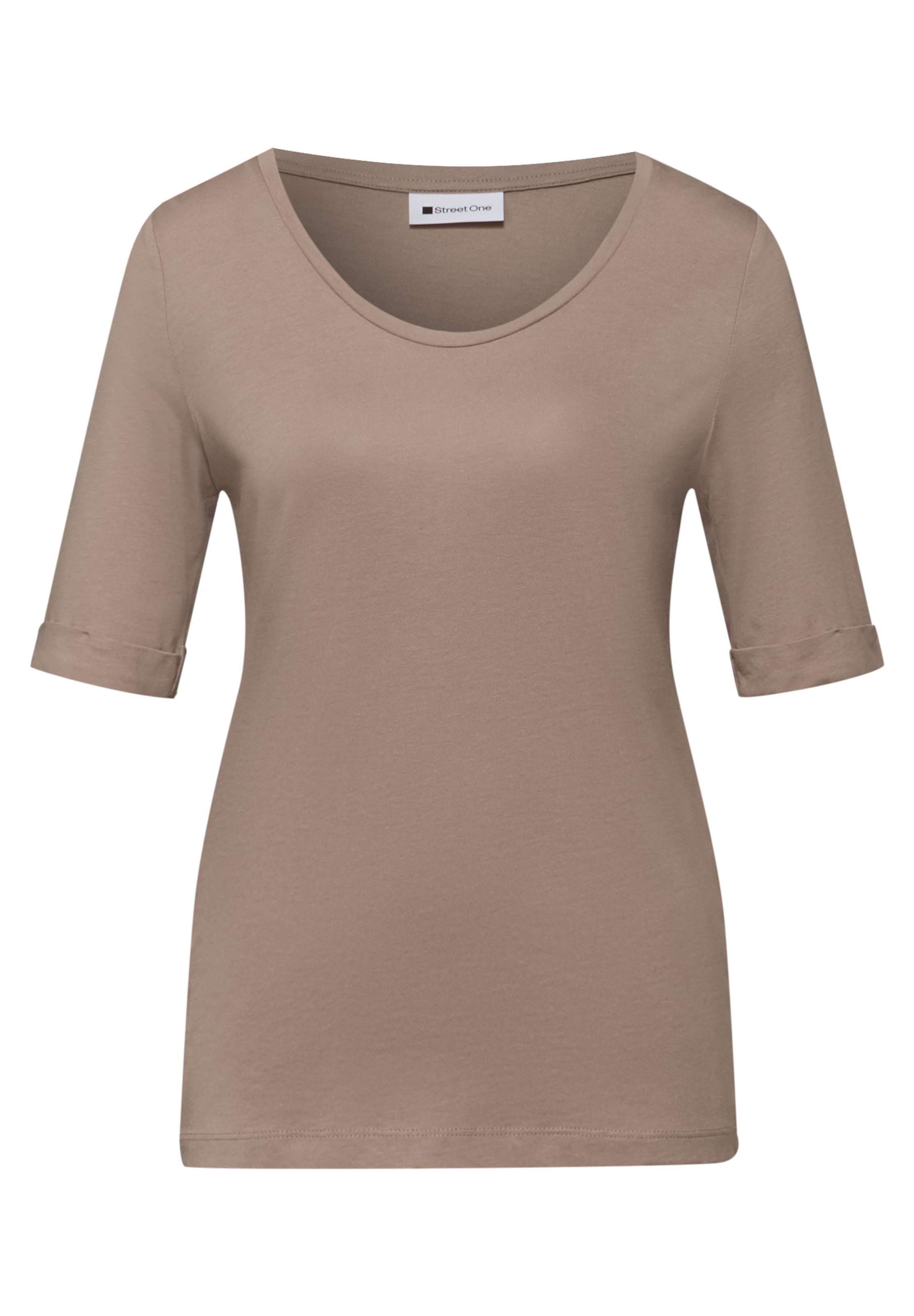 

STREET ONE Футболка в цвете Mocha