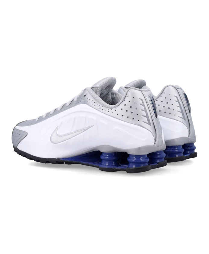 Футуристические кроссовки Shox R4 Nike, белый — фото 4