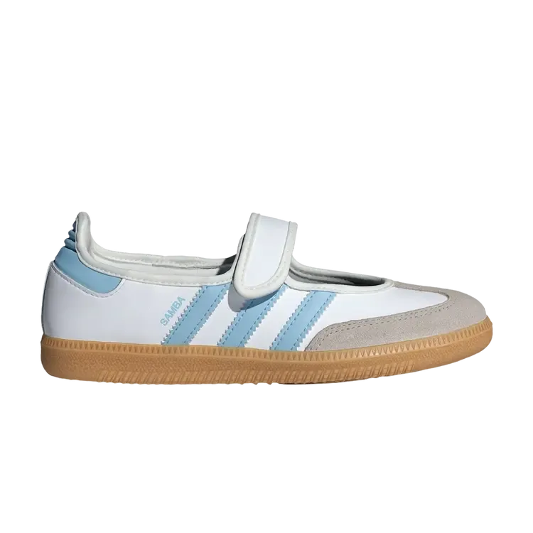 Adidas Samba Jane J 'Cloud White Clear Sky Gum'