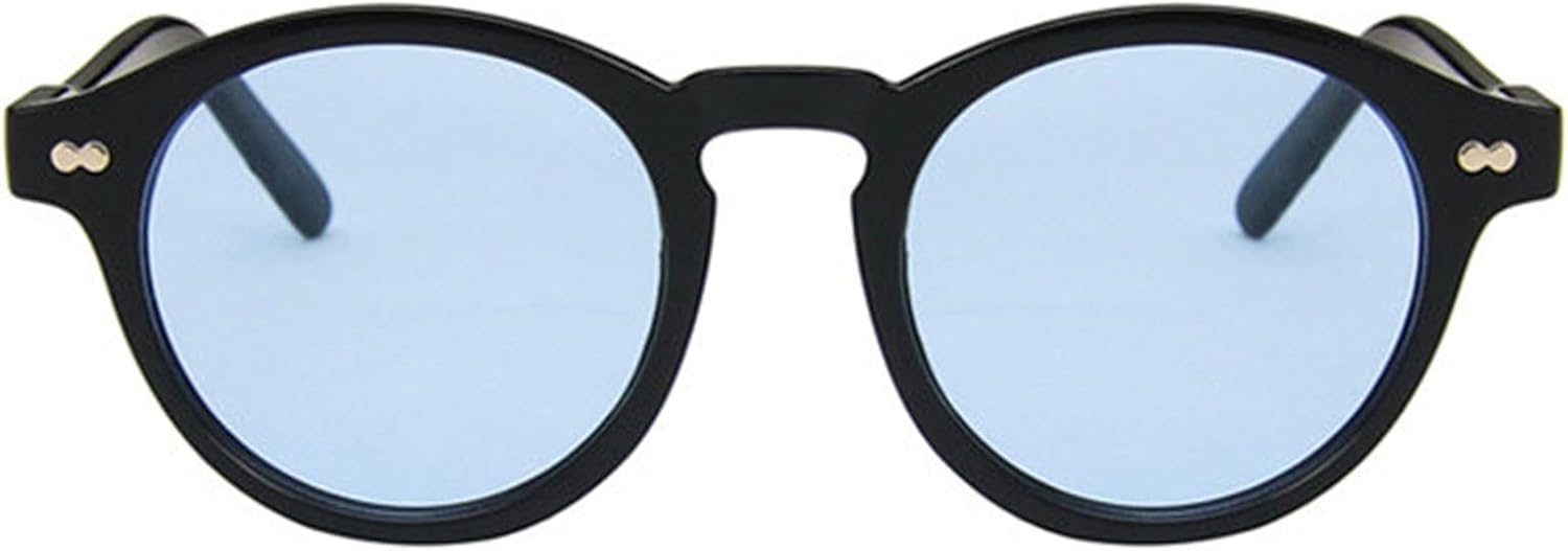 

Солнцезащитные очки Helena Retro Round для женщин и мужчин, классические дизайнерские винтажные солнцезащитные очки для женщин, черные, для активного отдыха, с защитой от УФ-излучения UV400, C8