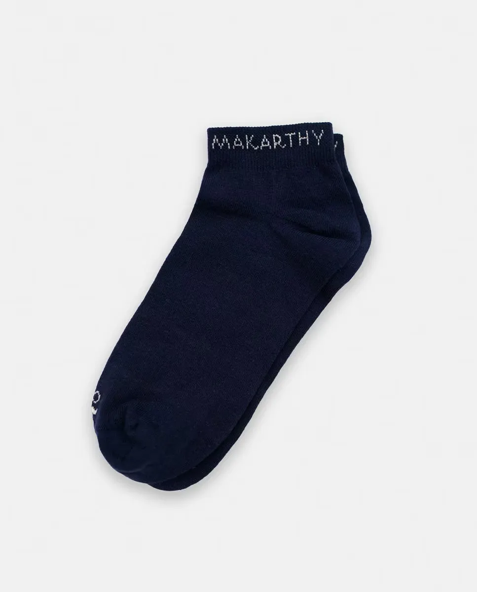 

Мужские носки по щиколотку Makarthy, тёмно-синий