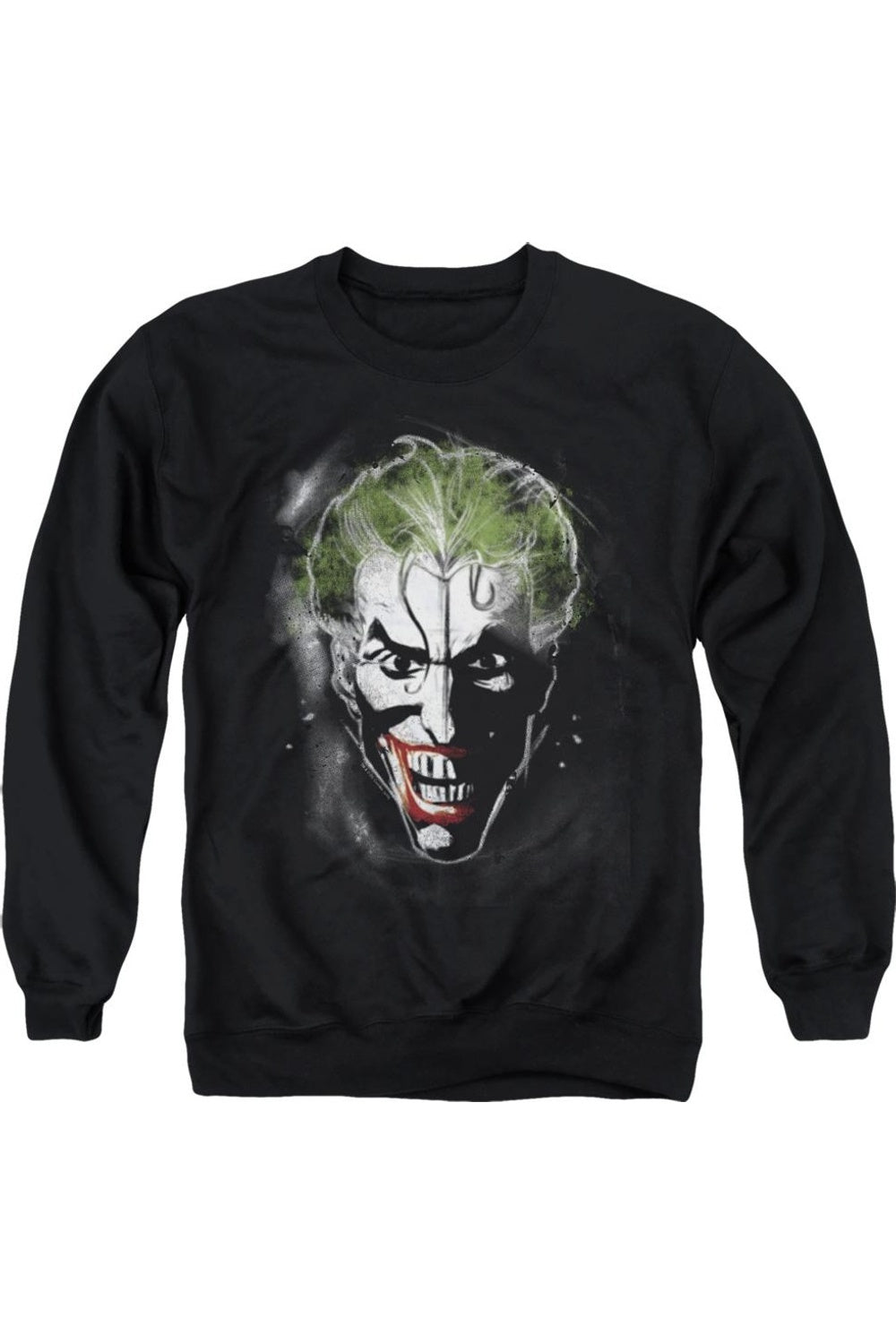 

Толстовка Batman Face Of Madness для взрослых с круглым вырезом Gildan, черный