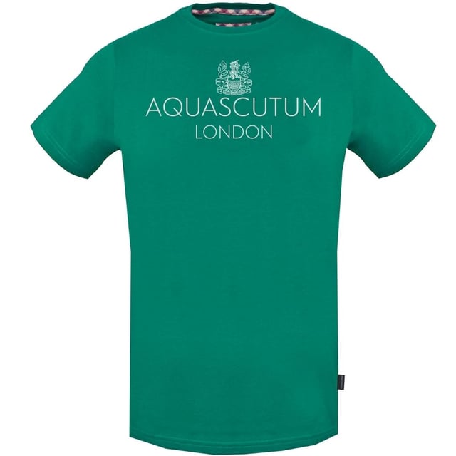 

Футболка с ярким логотипом London It Aquascutum, зеленый