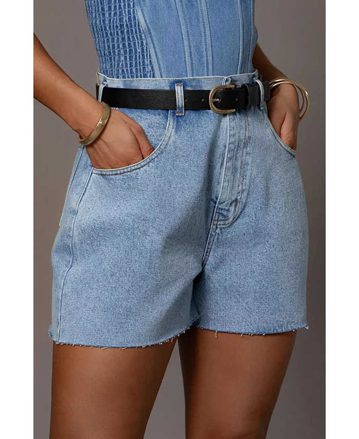 

Женские джинсовые шорты Jourdan JLUXLABEL, синий