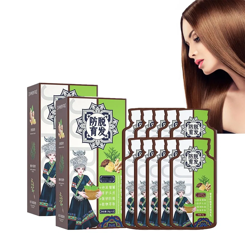 Шампунь «Explosive Ginger Phytochemical» для контроля выпадения волос Luckky, 2 Box