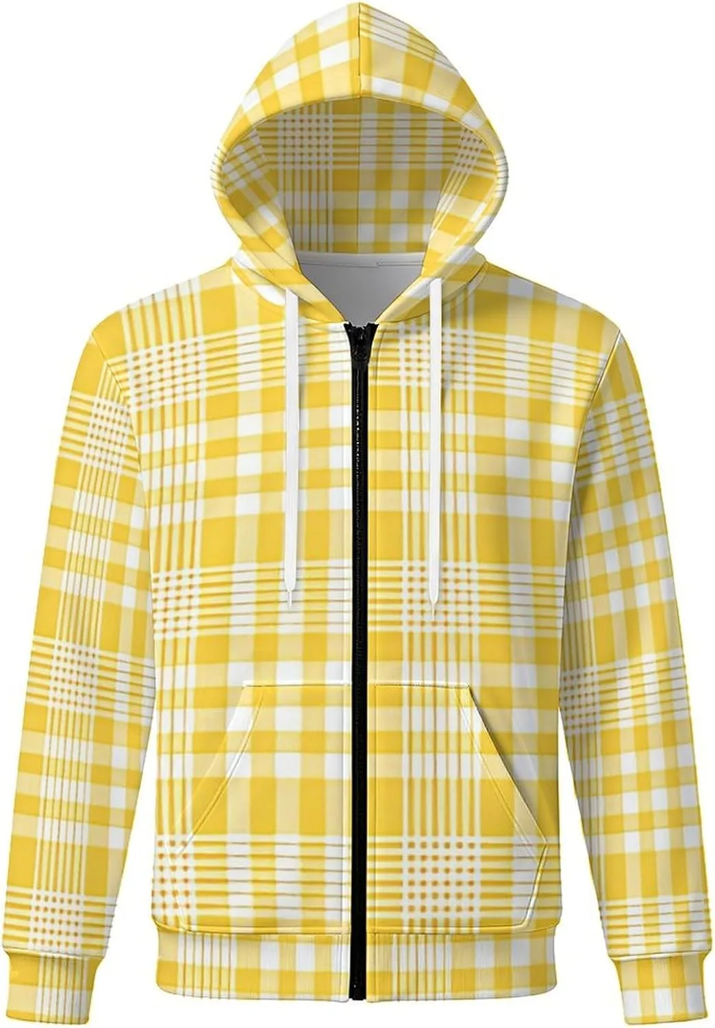 

Толстовка с капюшоном на молнии и карманами для мужчин, St. Patrick's Day SHYESOP-ey