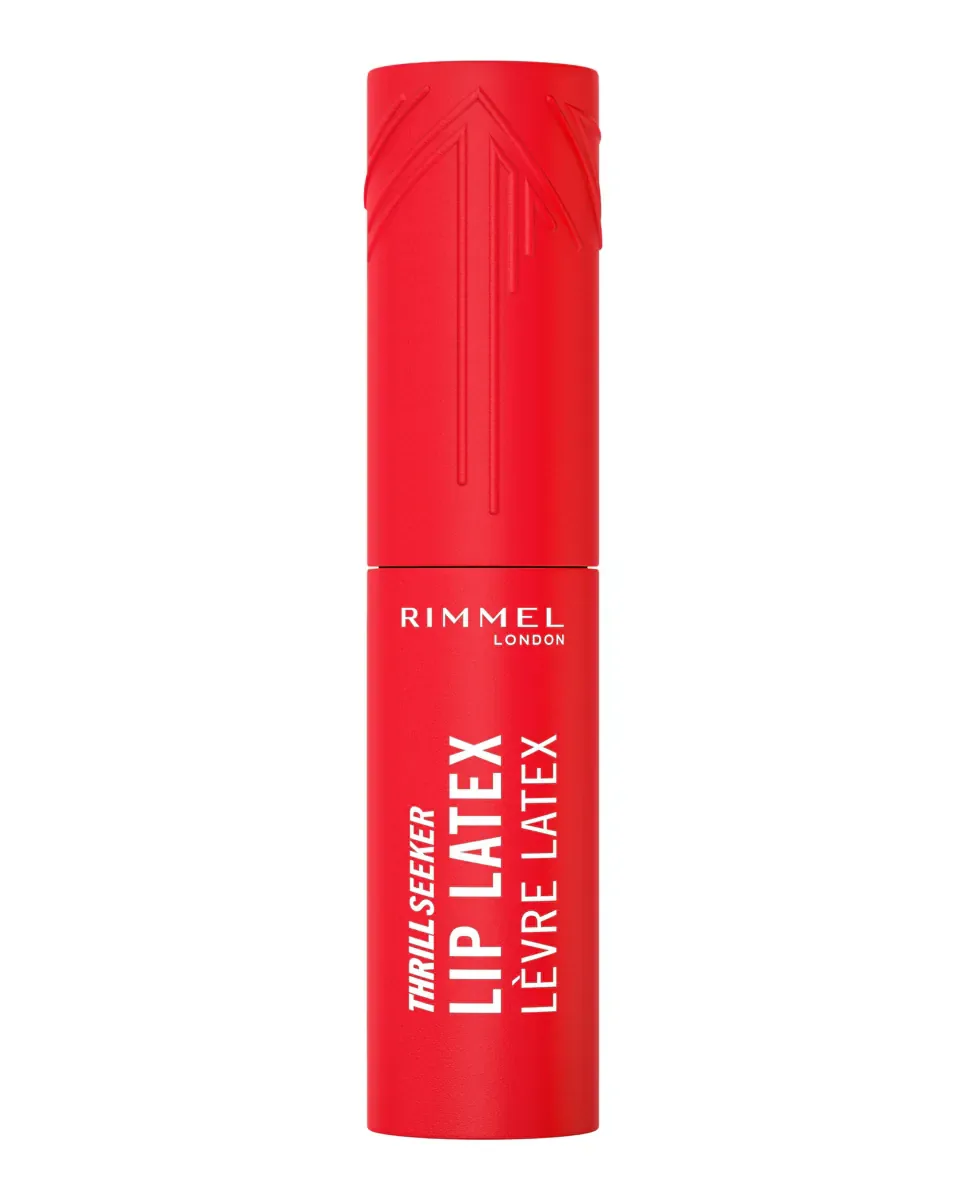Блеск для губ Thrill Seeker Lip Latex Lip Gloss London Rimmel, 400 Rimmel Red