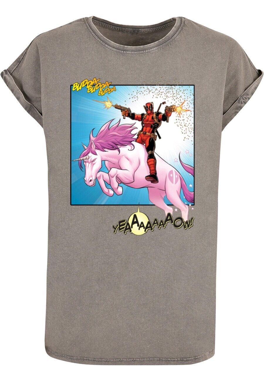 

Футболка ABSOLUTE CULT Shirt Deadpool - Unicorn Battle, серый