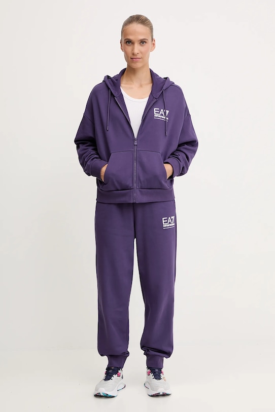 

Спортивный костюм Ea7 Emporio Armani, фиолетовый