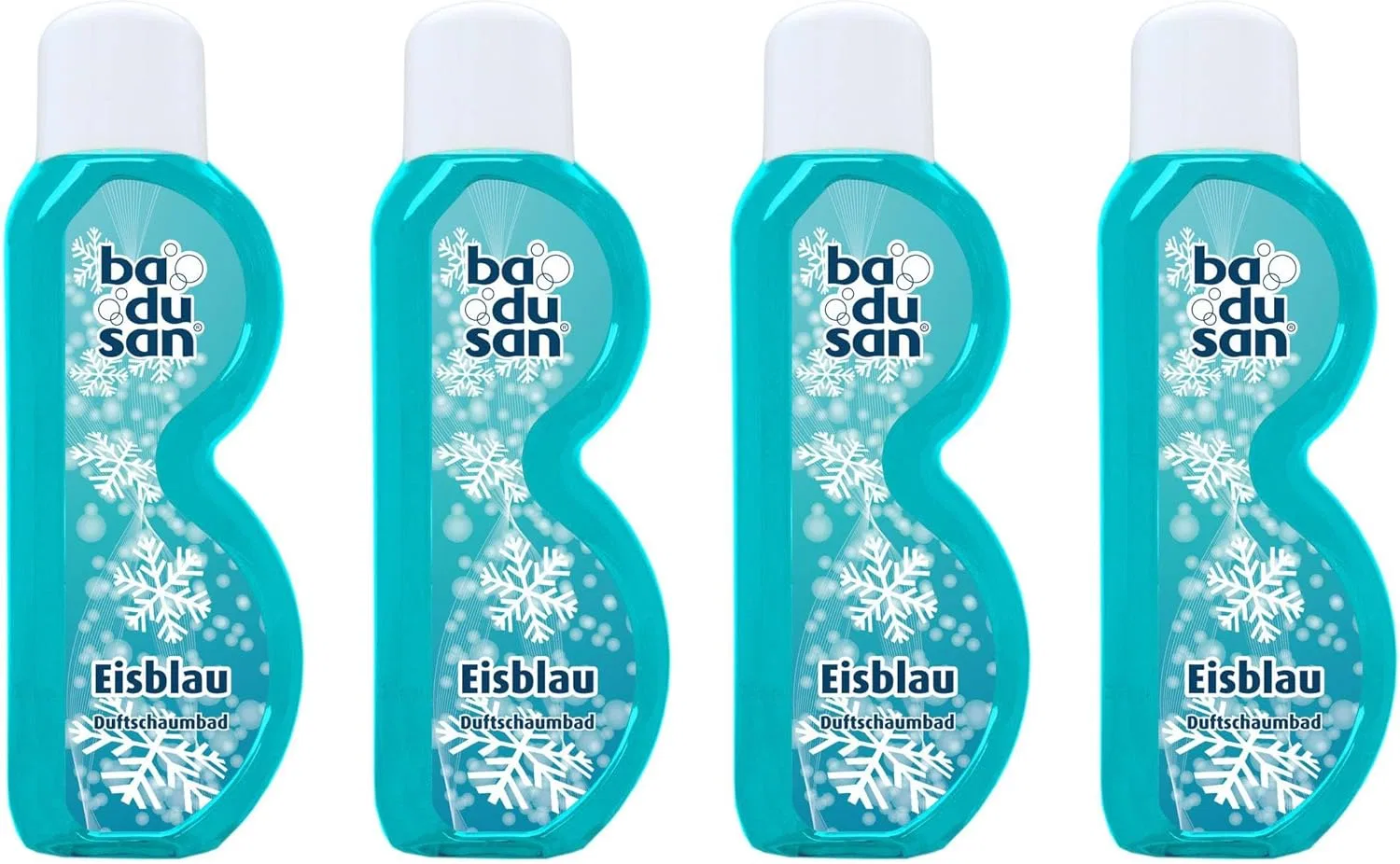 Пена для ванны Badusan Ice Blue 4 x 750 мл, упаковка из 4 штук Generisch