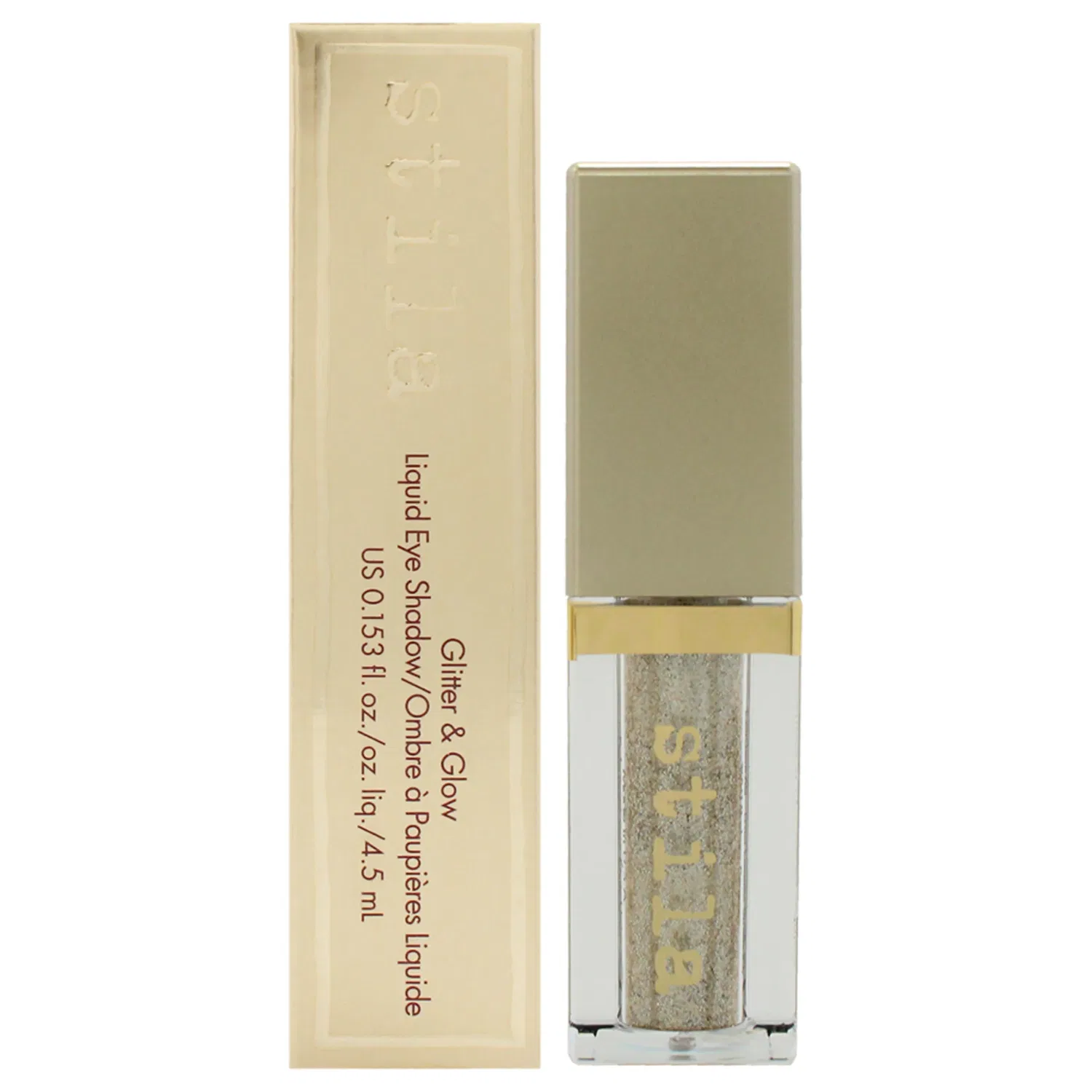 Жидкие тени для век Glitter and Glow - Diamond Dust от Stila для женщин - 0,153 унции, прозрачный/прозрачный