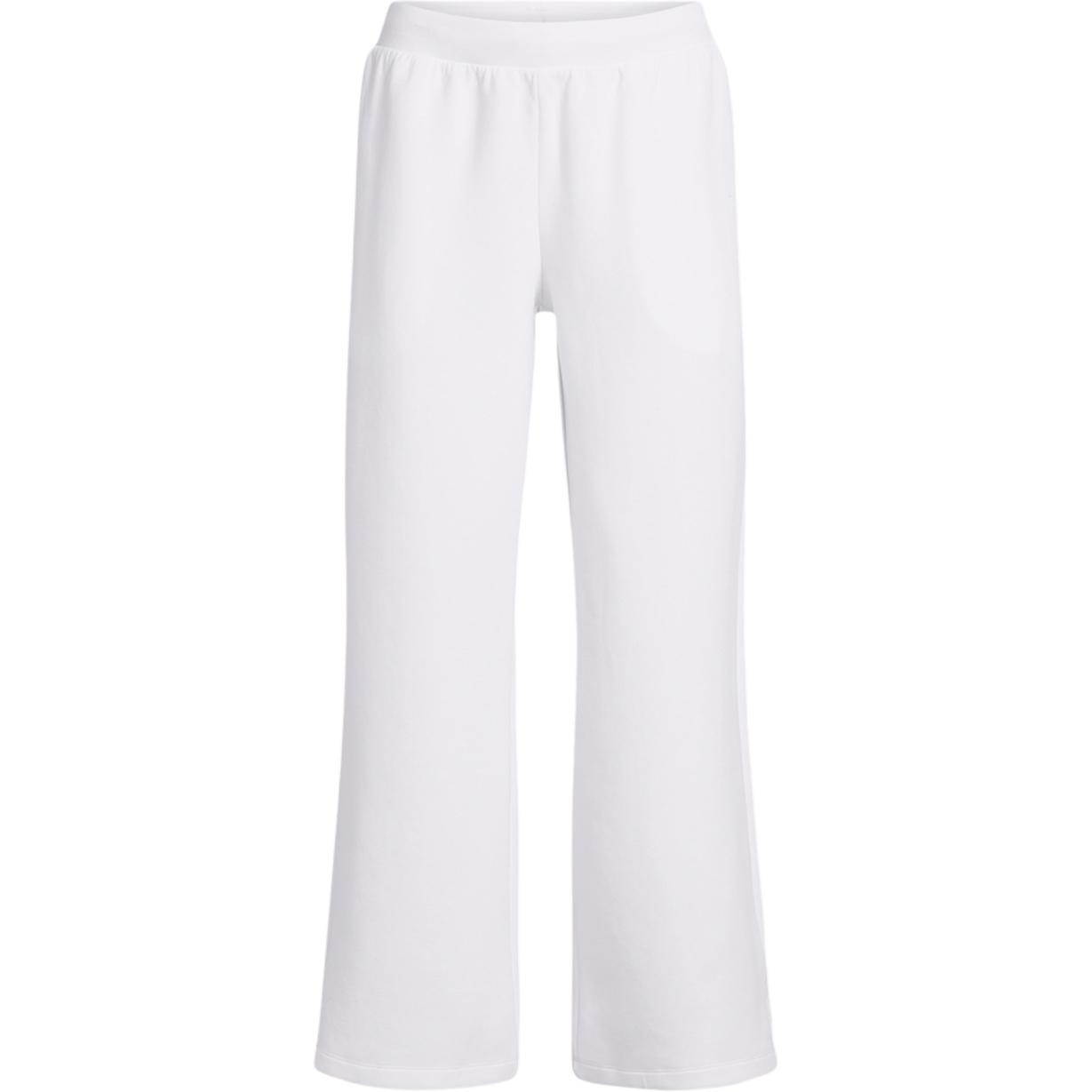 

Under Armour Широкие флисовые брюки Unstoppable, трикотажные спортивные брюки, женские, белые