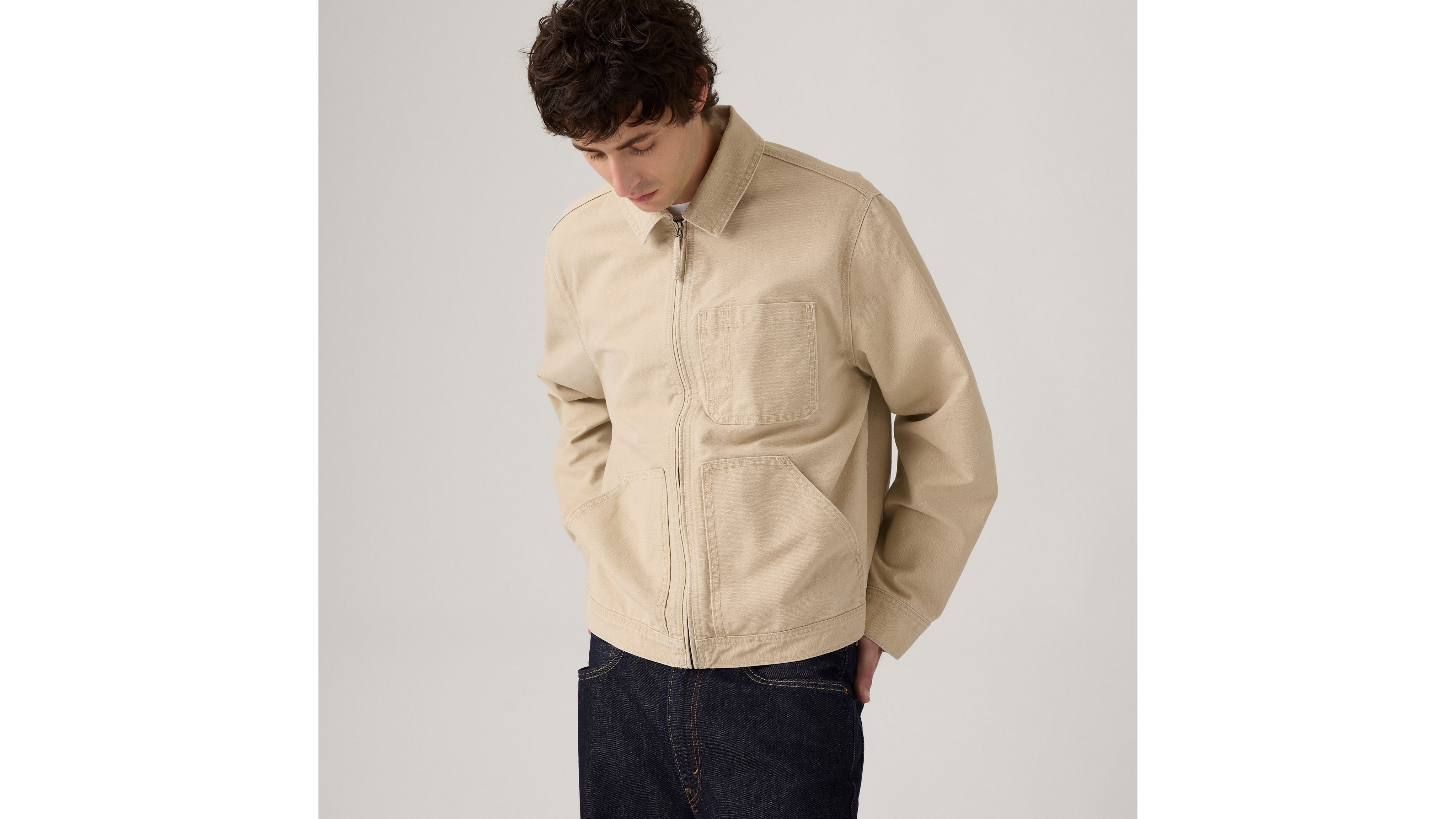 

Куртка Huber Utility Levi's, White Pepper - Tan