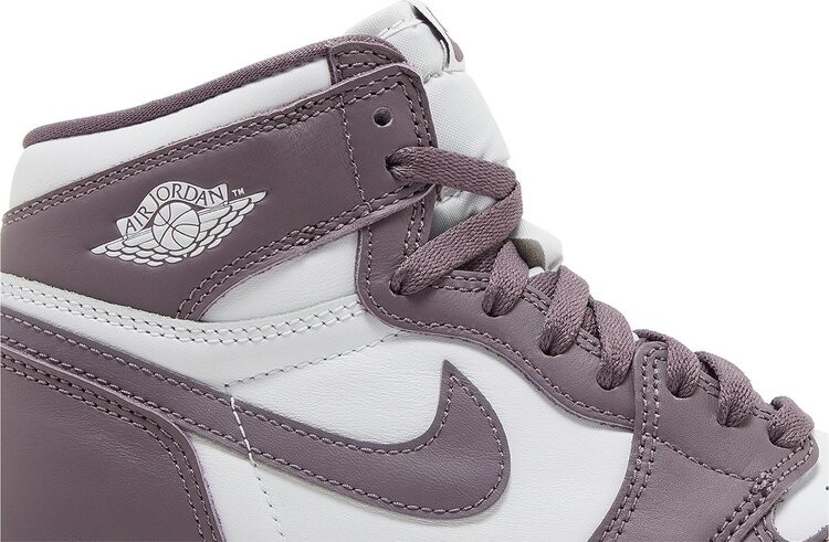 Кроссовки Air Jordan 1 Retro High OG GS 'Mauve', фиолетовый — фото 2