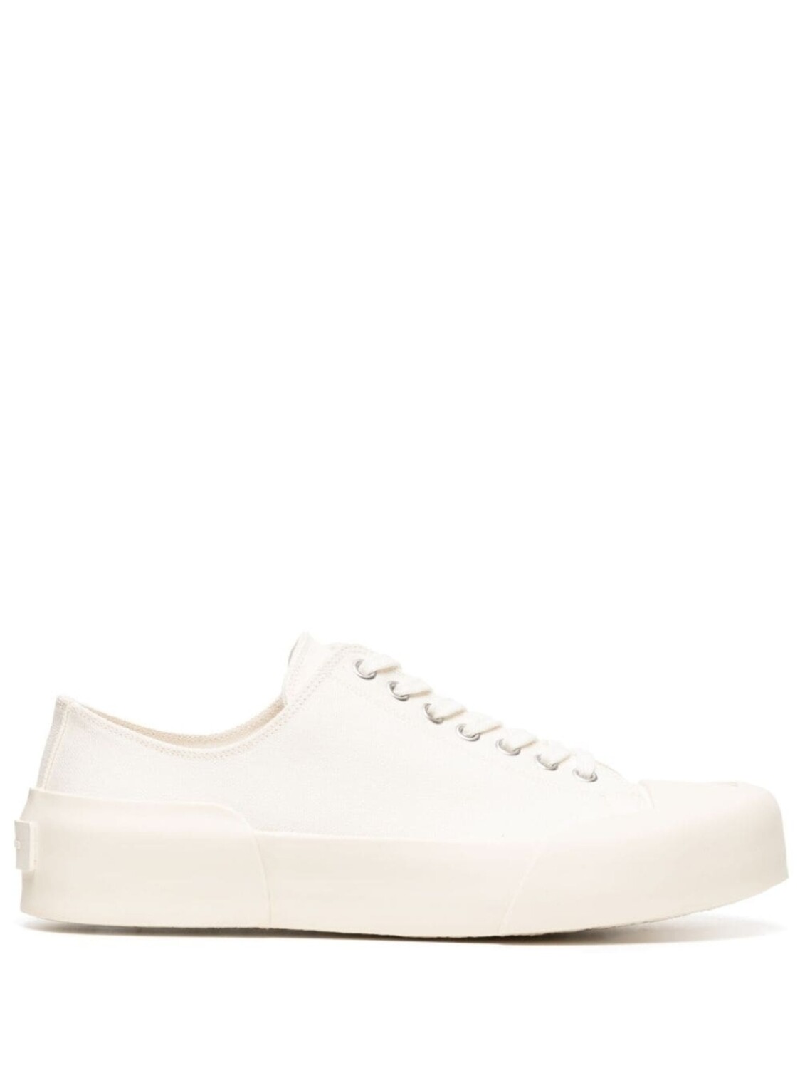 

Кеды на шнуровке Jil Sander, белый