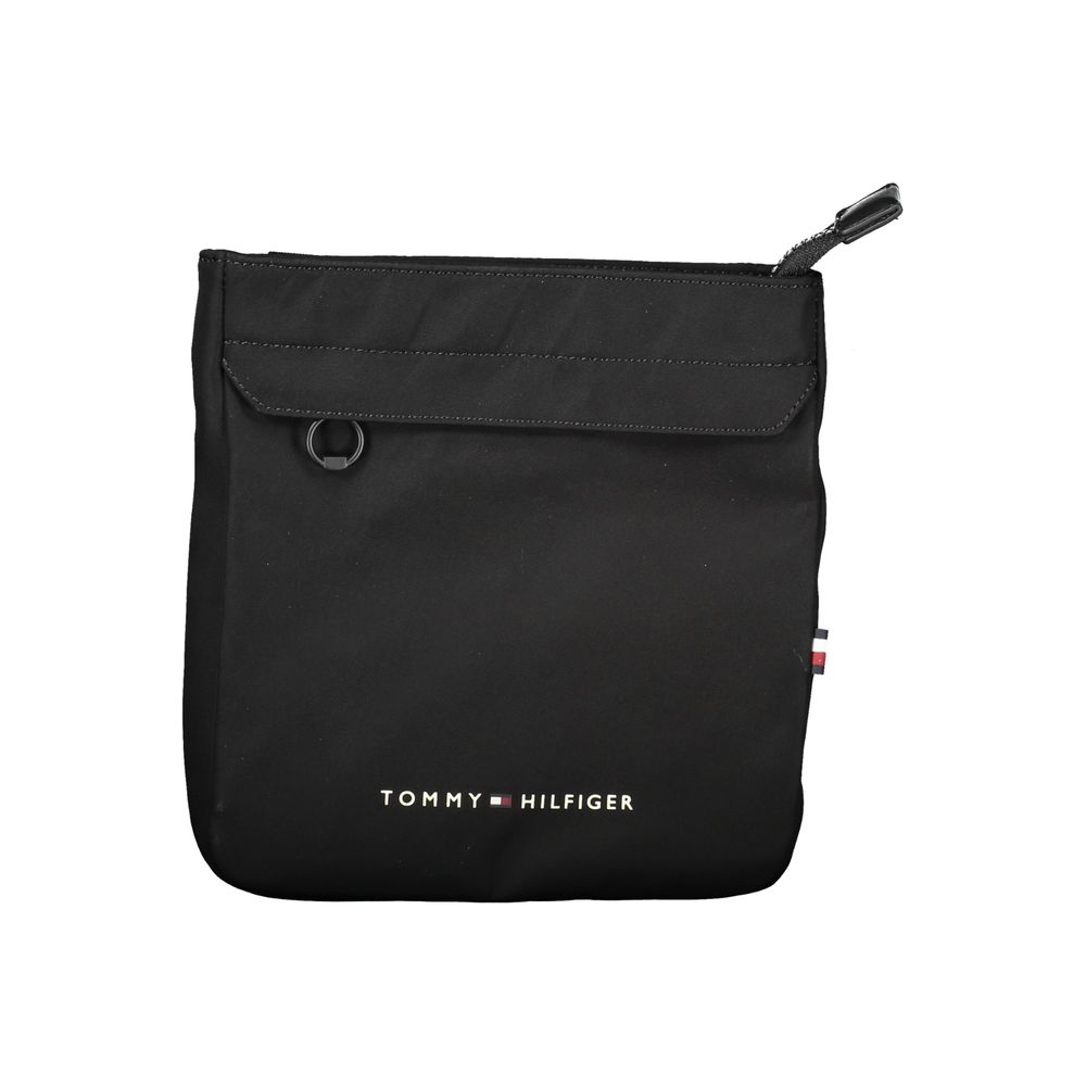 

Черная мужская сумка из полиэстера через плечо Tommy Hilfiger