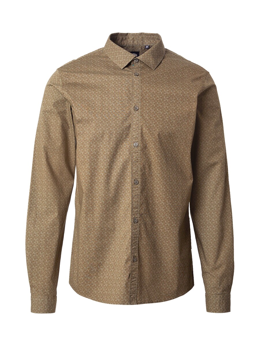 

Рубашка на пуговицах классического кроя Petrol Industries, Olive/Dark green