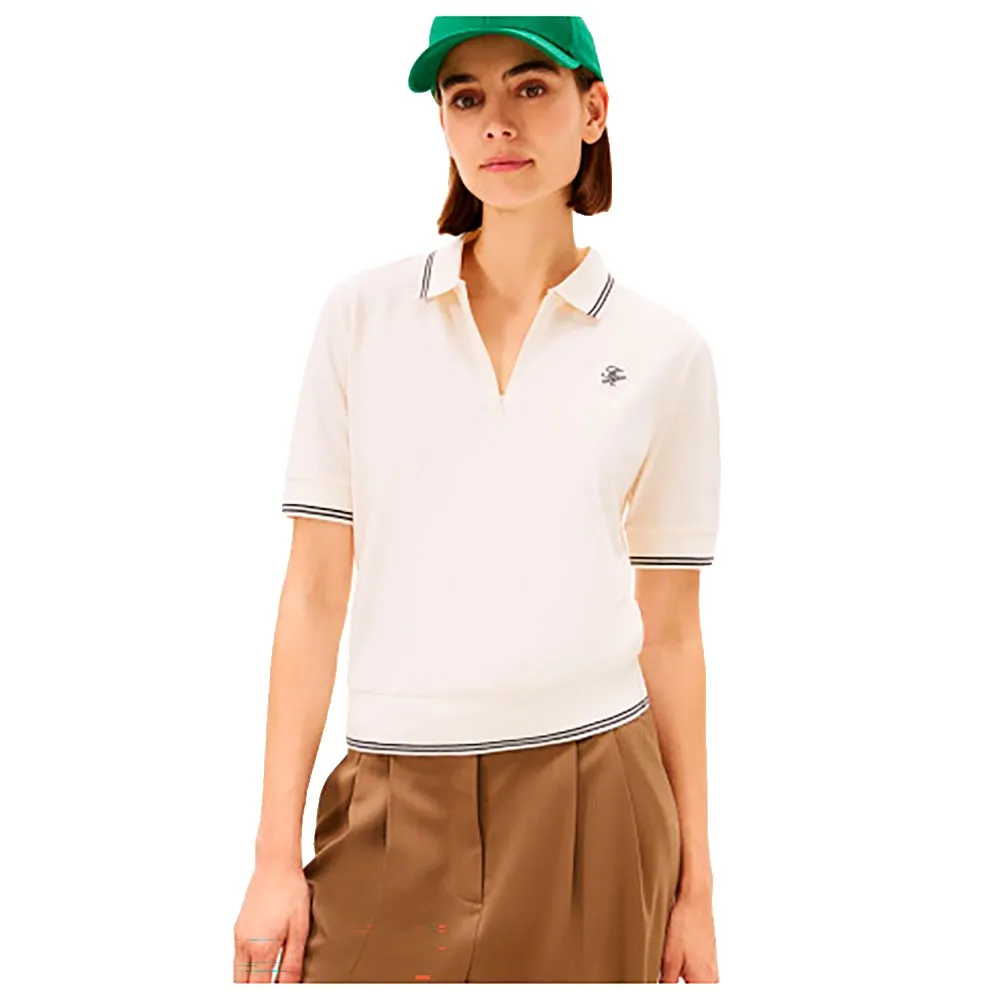 

Поло с коротким рукавом Tommy Hilfiger WW0WW47853, бежевый