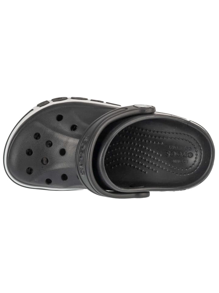 Детские сабо Crocs Bayaband черного цвета — фото 3