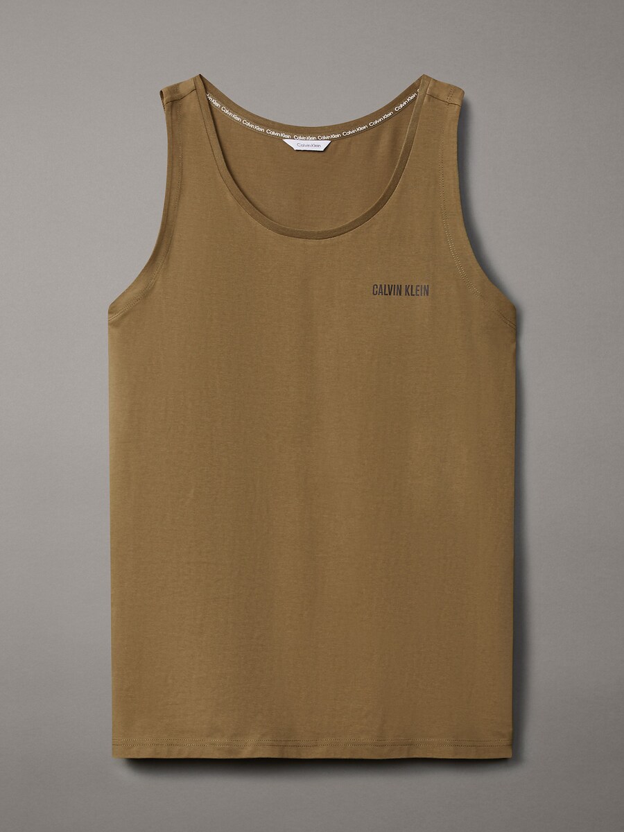 

Рубашка Calvin Klein Swimwear Intense Power, оливковый