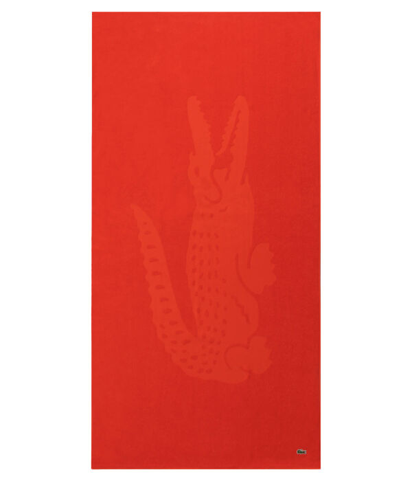 

Полотенце пляжное Lacoste Home lsport, оранжевый