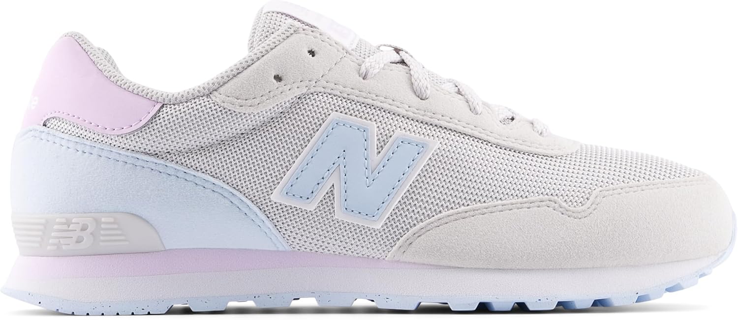 Кроссовки New Balance Kids 515 V1 на шнуровке, серый — фото 2