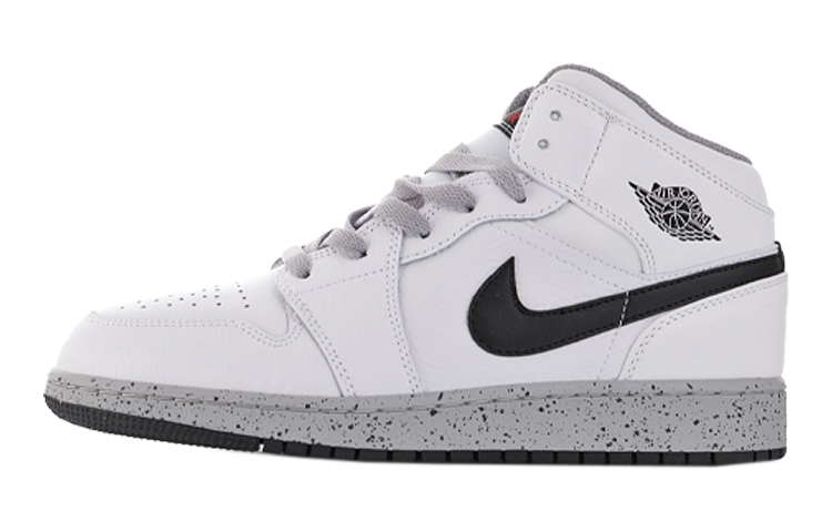 

Кроссовки Jordan 1 Mid White Cement GS