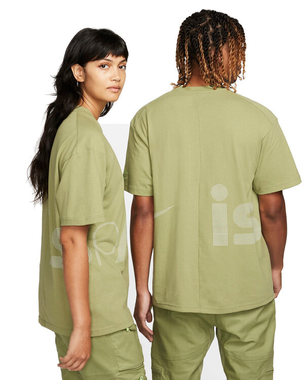 Футболка Nike ISPA Short-Sleeve T-Shirt 'Green', зеленый — фото 3