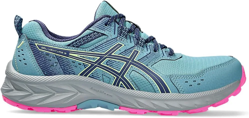 Женские беговые кроссовки ASICS Gel-Venture 9, синий — фото 2