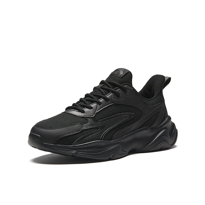 Кроссовки ANTA Life Collection Lifestyle Shoes Men Low-top Black, черный — фото 2