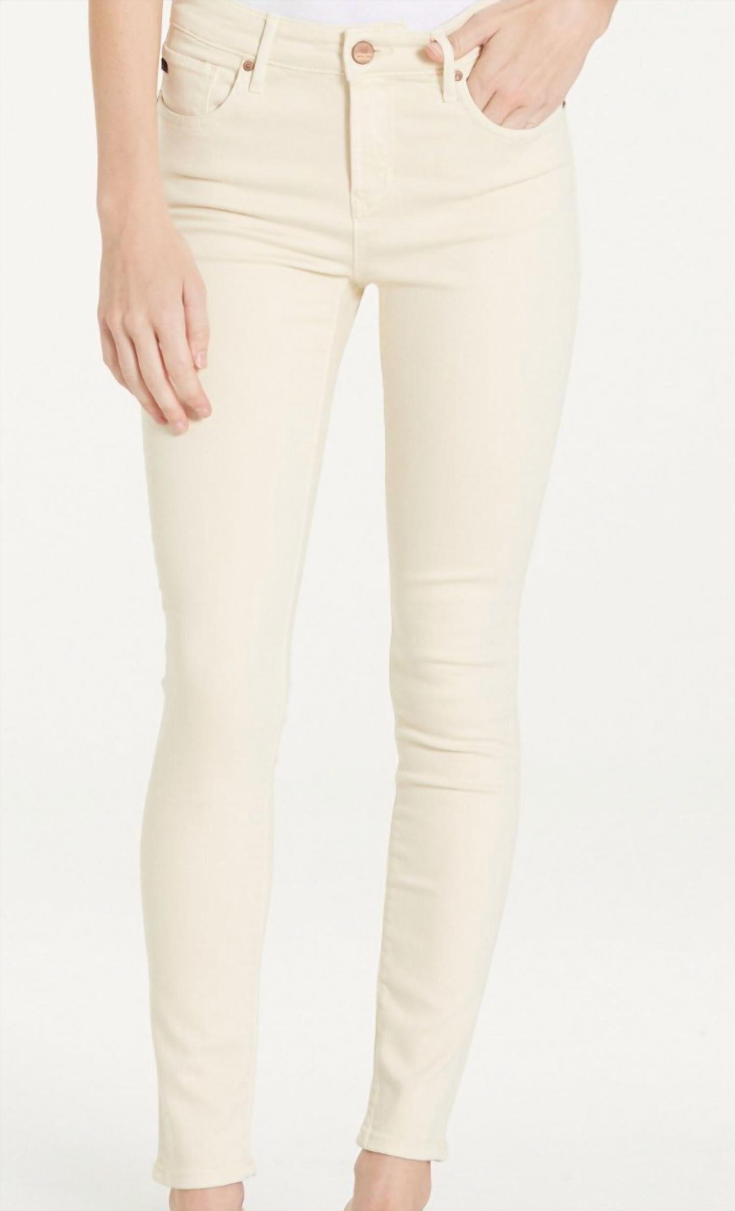 

Джинсы Giselle с высокой посадкой в цвете ваниль DEAR JOHN DENIM, Vanilla