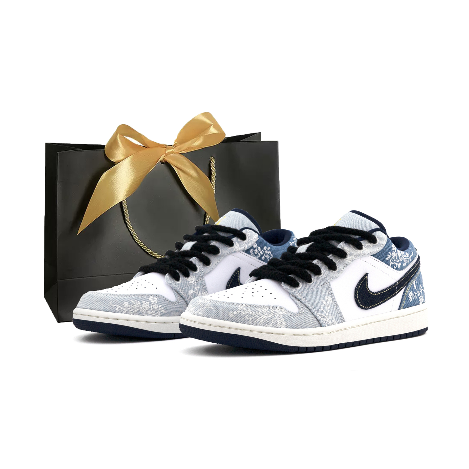 

Jordan Кроссовки Air 1 Low top Vintage баскетбольные мужские white blue