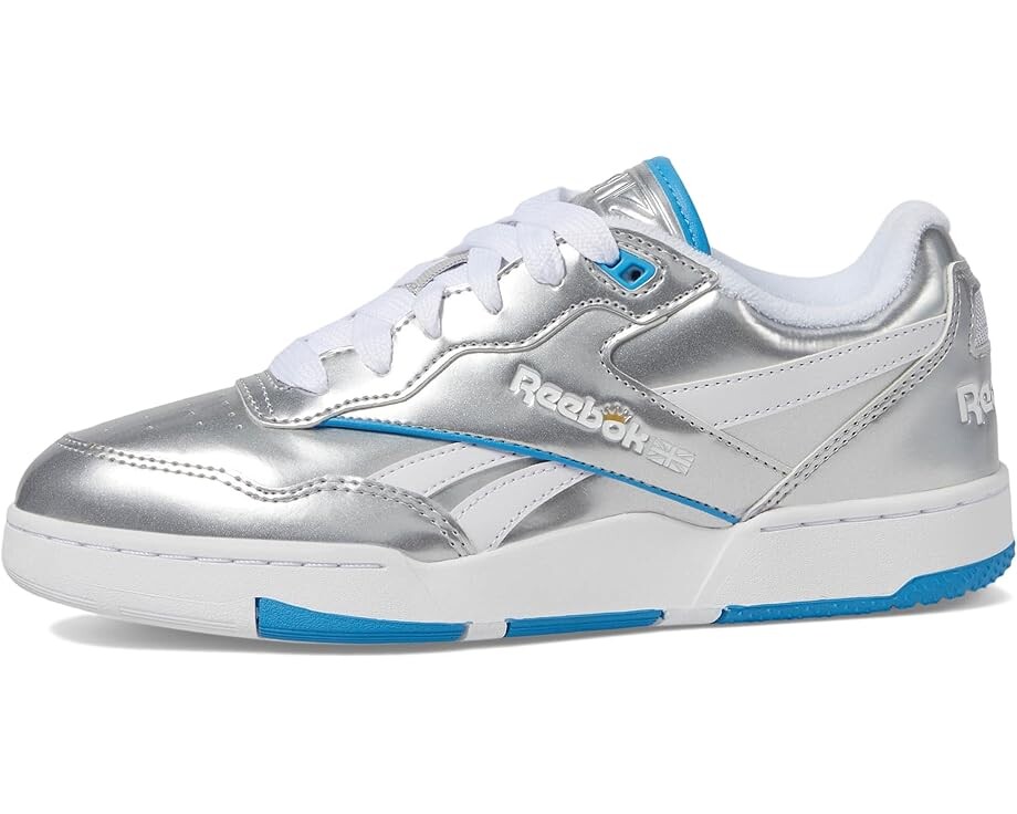 Кроссовки Reebok Lifestyle BB4000 II x Angel Reese, цвет Silver/Always Blue/White — фото 4