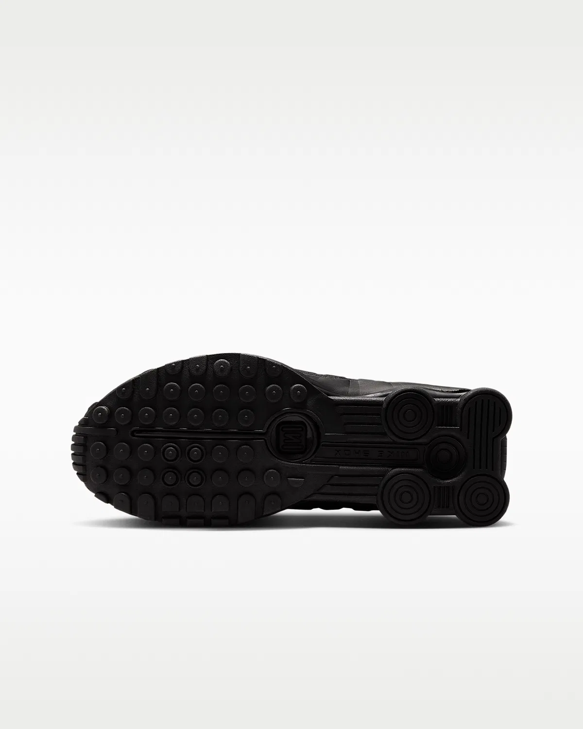 Детские кроссовки Nike Shox R4, Black/Black/Bright Crimson/Black — фото 2